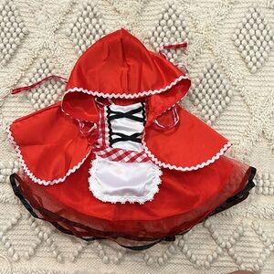 Little Red Riding Hood Tutu Costume | 3-6 M